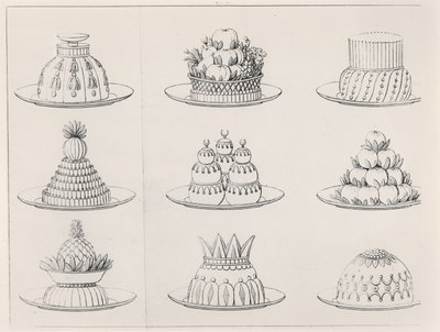 Designs by Antoine Careme by Marie Antoine Careme